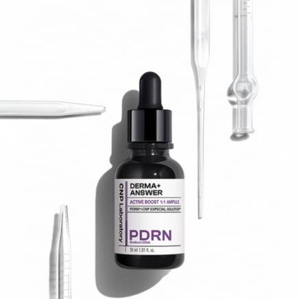 연어 정소에서 얻은 PDRN 성분은 최근 가장 인기 있는 성분 중 하나다. 사진은 CNP 더마앤서 액티브 부스트 앰플. 출처=CNP 홈페이지