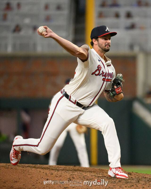 애틀랜타 브레이브스 시절의 코너 시볼드./게티이미지코리아