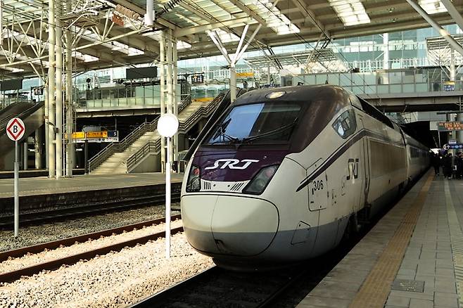 서울역에서 대기중인 SRT.(SR 제공)뉴스1ⓒ news1