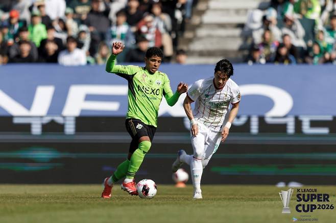 전북 현대 오베르단. 사진제공=한국프로축구연맹