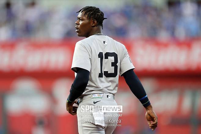 ▲ FA(자유계약선수) 자격 취득을 앞두고 있는 뉴욕 양키스 재즈 치좀 주니어가 LA 다저스를 저격하는 발언으로 논란의 중심에 섰다.