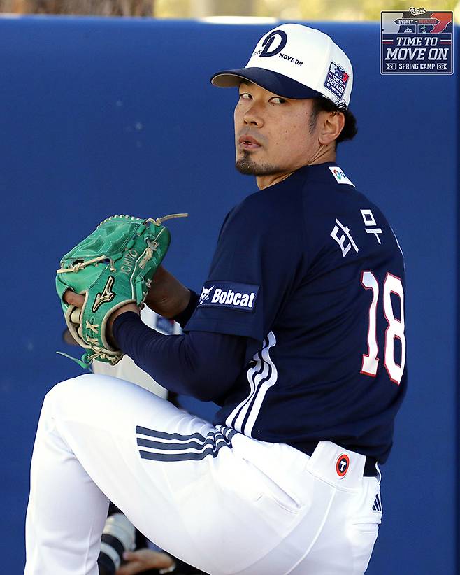 ▲ 타무라 이치로 ⓒ두산 베어스