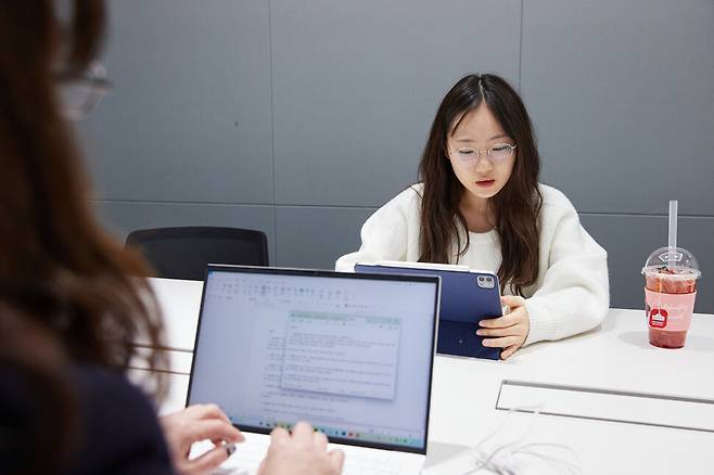 2026학년도 대입에서 연세대 대기과학과에 합격한 박지민 학생. 사교육에 의존하지 않고 ‘기출탭탭’을 활용한 문제 풀이를 하면서 입시를 준비했다고 한다. 비상교육 제공