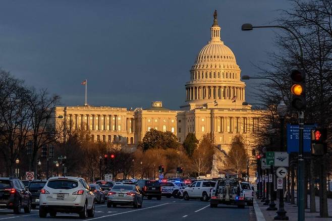 트럼프 대통령이 24일 오후 9시(한국시간 25일 오전 11시) 의회에서 국정연설을 진행한다. /AFP연합뉴스