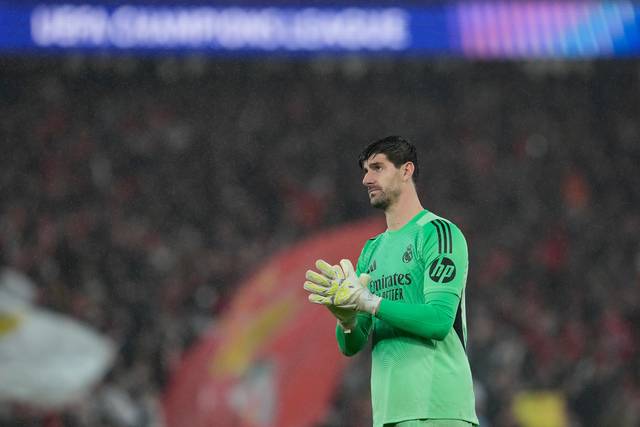 레알 마드리드의 티보 쿠르투아. AP뉴시스