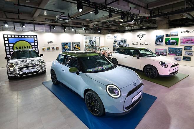 디 올-일렉트릭 MINI 쿠퍼 SE 폴 스미스 에디션 사진=미니코리아