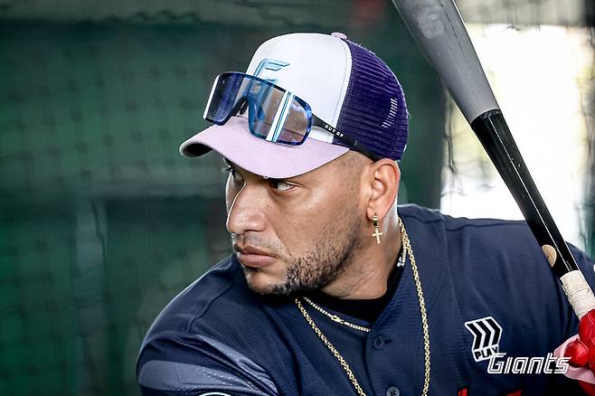 ▲ 빅터 레이예스 ⓒ롯데 자이언츠