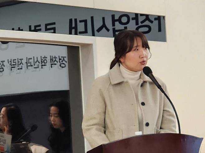 ‘지방 주도 성장을 위한 혁신 인재의 조건’을 주제로 나선 금진주 함께만드는세상 청년육성지원센터장은 지방 주도 성장을 ‘창업 지원의 확장’이 아니라, 청년이 지역에서 실패를 감당하고 다시 시도할 수 있는 생태계 설계로 풀어냈다. (사진=테크42)