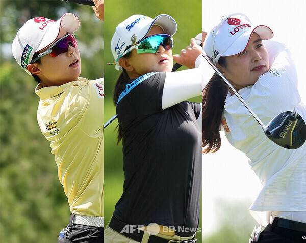 2026년 미국여자프로골프(LPGA) 투어 '아시안 스윙' HSBC 위민스 월드챔피언십에 출전한 김효주, 김세영, 최혜진 프로. 사진제공=ⓒAFPBBNews = News1 (사진을 무단으로 사용하지 마십시오.)