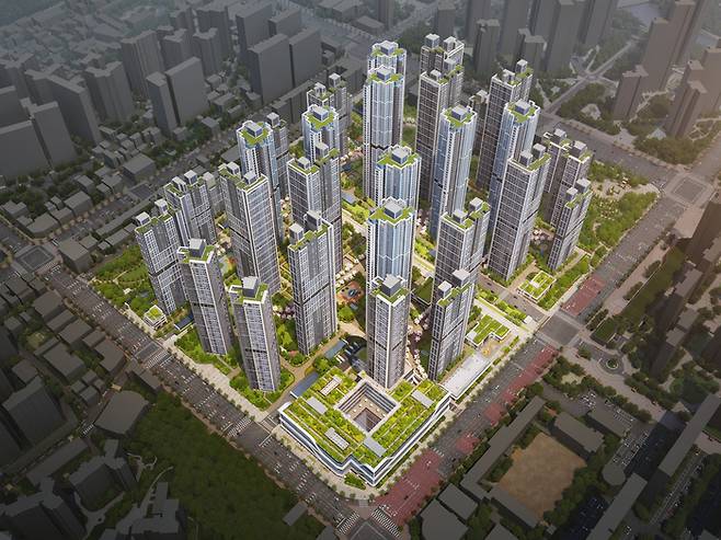 강남구 대치동 은마아파트 조감도