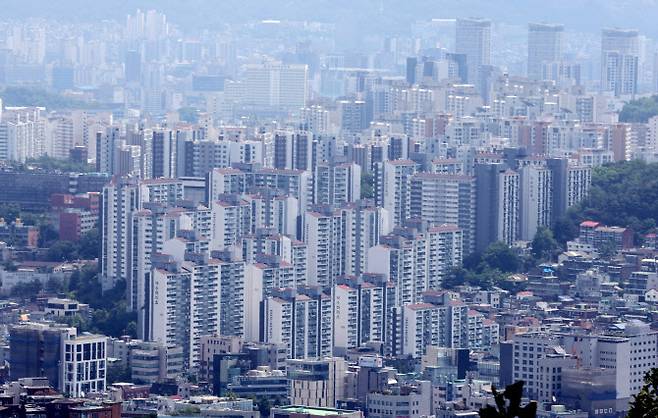 서울 시내 아파트 전경. (사진=방인권 기자)