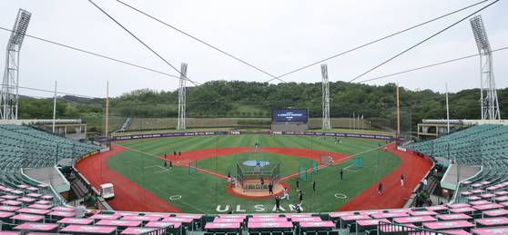 울산 문수야구장 모습. 연합뉴스