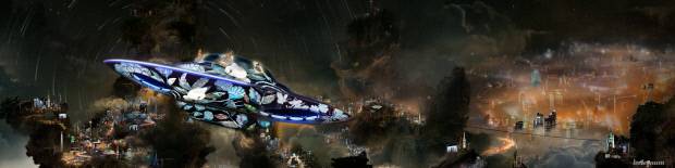 이이남 作 '몽유도원도'. ACC 제공