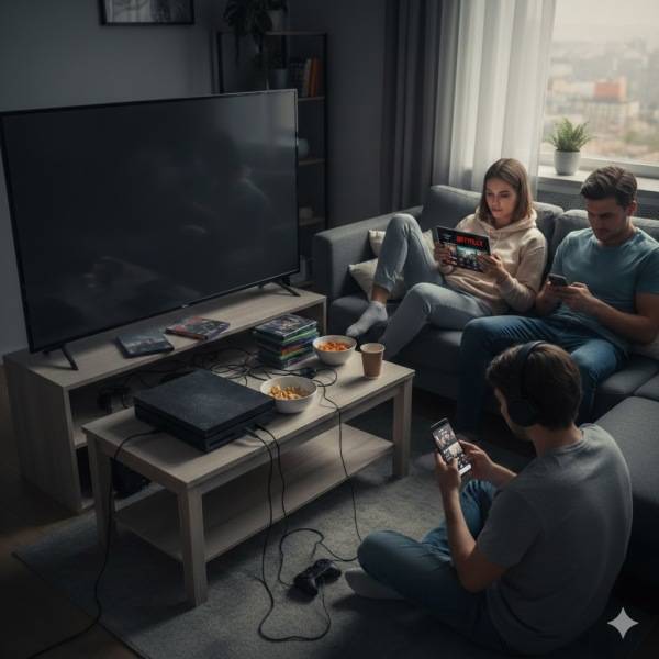 OTT와 숏폼 소비가 늘면서 게임 이용률이 줄어드는 가운데 게임사들이 핵심 유저 붙잡기에 노력을 기울이고 있다./사진=제미나이