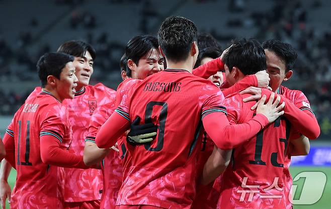 홍명보 감독이 이끄는 축구 대표팀이 출전하는 FIFA 월드컵 개막이 100일 앞으로 다가왔다. ⓒ 뉴스1 박지혜 기자