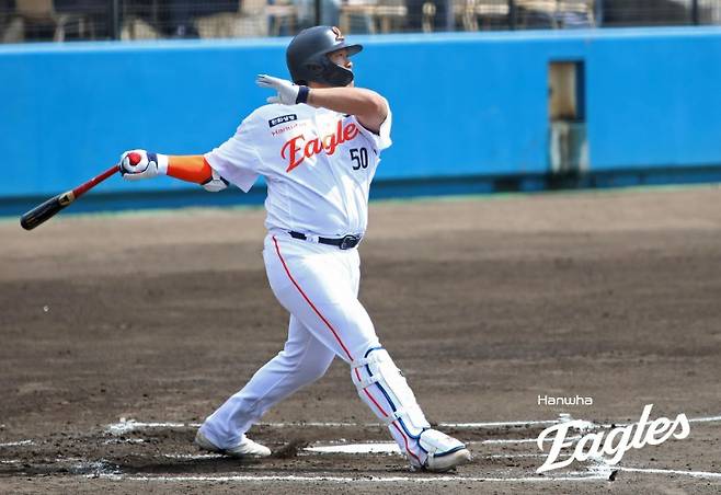 ▲ 강백호 ⓒ한화 이글스