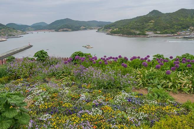 4월부터는 하늘정원이 본격적인 꽃세상으로 변신한다