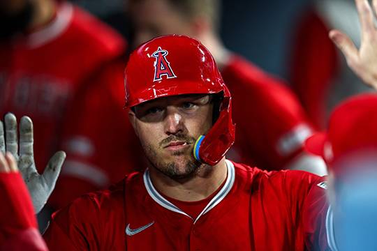 LA 에인절스 간판타자 마이크 트라웃(사진=LA 에인절스 구단 SNS)