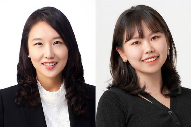 (왼쪽부터)고려대 보건정책관리학부의 오하나 교수(교신저자), 김유진 석박사통합과정(제1저자). (사진=고려대)