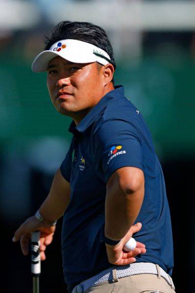 이승택이 발목 부상으로 PGA 투어에 병가를 신청했다. AFP연합뉴스