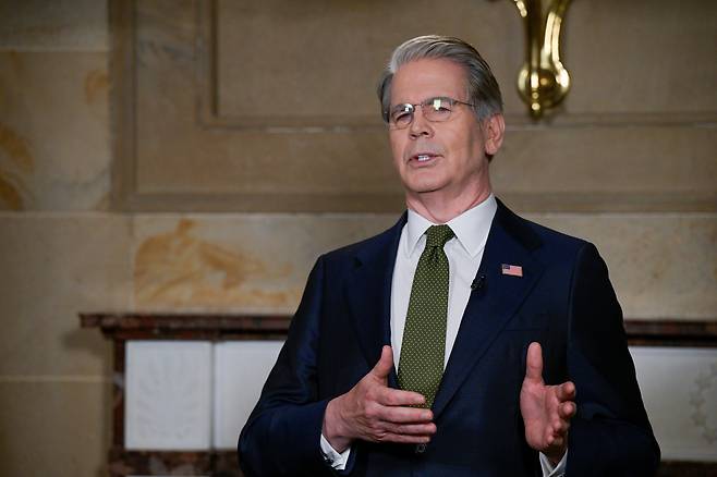 스콧 베선트 미국 재무장관. /연합뉴스