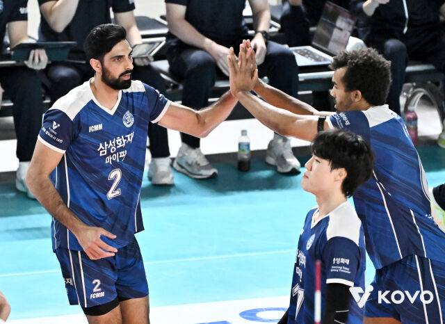 도산지와 아히./KOVO