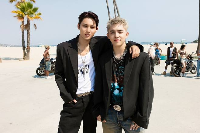 그룹 세븐틴 민규X에스쿱스.