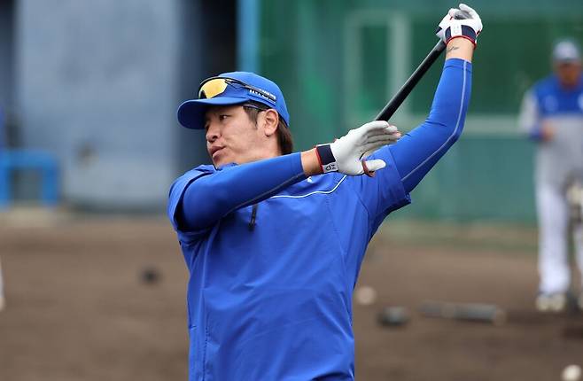 ▲ 강민호 ⓒ삼성 라이온즈