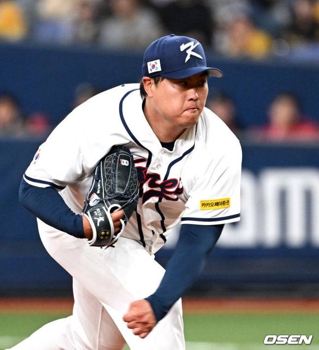 지난 2일 등판한 류현진의 모습.