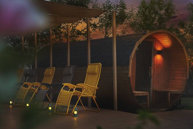 BEB5 오키나와 세라가키 by 호시노 리조트의 보태니컬 사우나 / 사진=호시노 리조트 그룹