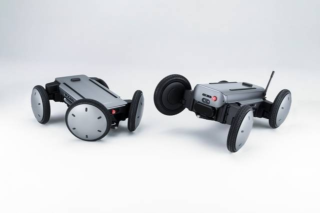 현대자동차·기아가 ‘2026 스마트공장·자동화산업전(AW2026)’에서 선보이는 신개념 소형 모바일 플랫폼 ‘모베드’의 양산형 모델. 현대차·기아 제공