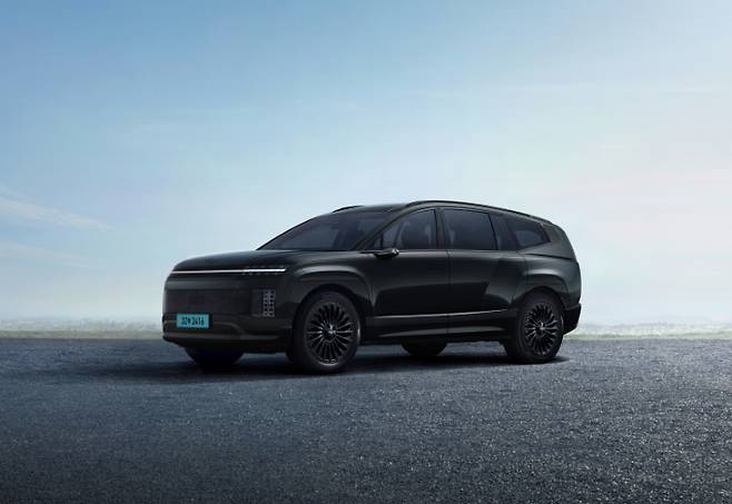 2027 아이오닉 9 외장(캘리그래피 트림 블랙잉크 패키지). 현대차 제공