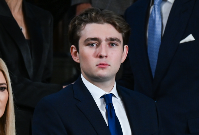 배런 트럼프. UPI 연합뉴스