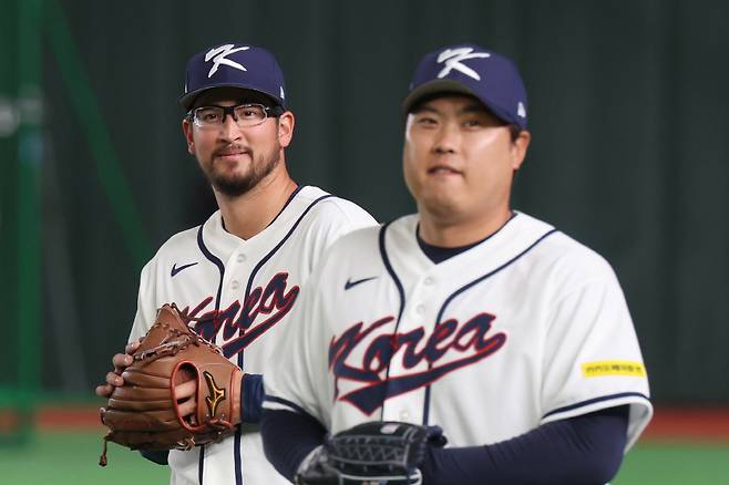 ▲ 한국 국가대표팀 류현진과 데인 더닝이 대만과의 경기에 나란히 출격할 예정이다. ⓒ연합뉴스