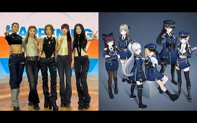 사진=큐브엔터테인먼트 제공, 그룹 이세계아이돌 프로필 사진