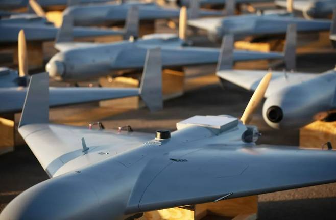 미국의 자폭 드론, 루카스./미국 중부사령부 제공