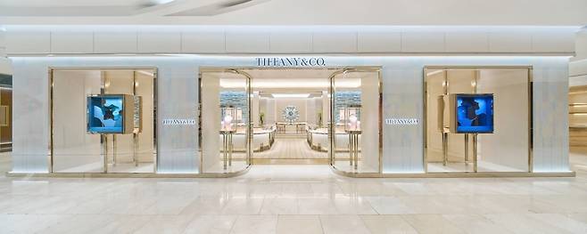 티파니앤코 ‘롯데백화점 인천점’ 부티크. 사진=티파니 제공