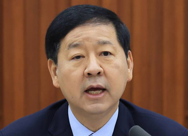 구윤철 부총리 겸 재정경제부 장관이 11일 서울 종로구 정부서울청사에서 열린 비상경제장관회의에서 모두발언을 하고 있다. / 사진=뉴스1