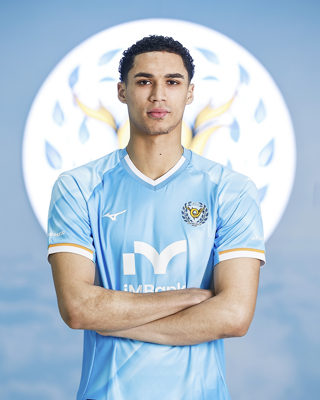 대구 새 외국인 선수 데커스. 대구FC 제공