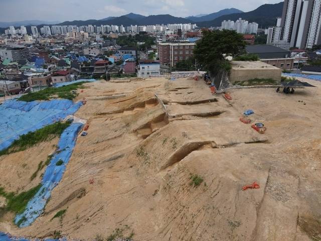 전주 종광대 토성. 전북일보 DB