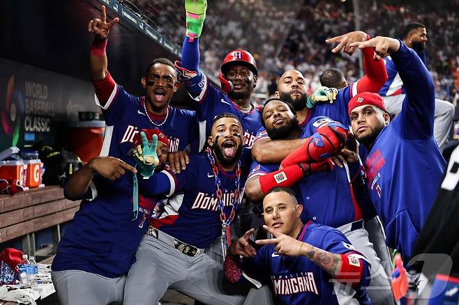 도미니카공화국 야구대표팀은 '스타 군단'이다. ⓒ AFP=뉴스1