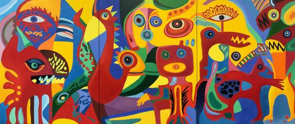 김문생, ‘오감도의 숲’. 라포애 제공