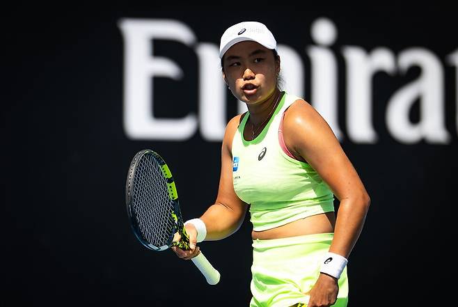 올해 호주오픈 2회전까지 올랐던 재니스 첸을 한국 여자 대표팀이 상대해야 한다 / 게티이미지코리아