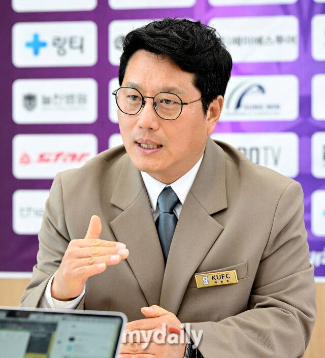 한국대학축구연맹 박한동 회장./마이데일리 DB