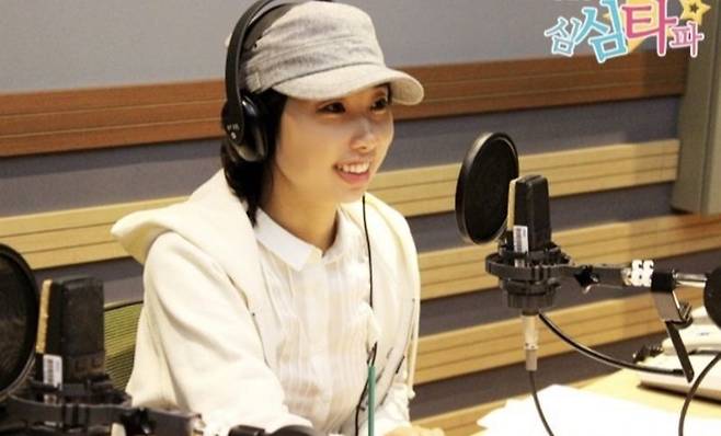 MBC 라디오 '심심타파'에 패널로 출연했던 기자 생활 당시의 배선영씨 /사진=배선영씨 제공