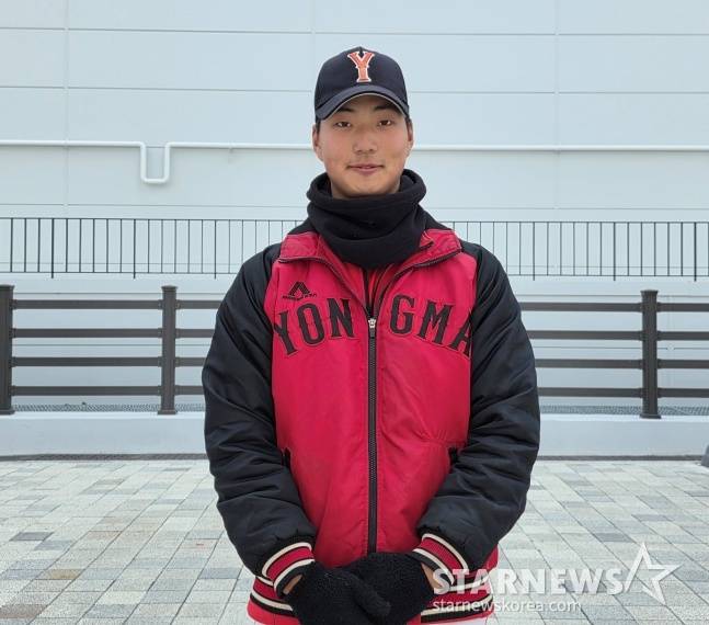 마산용마고 최민상. /사진=김동윤 기자