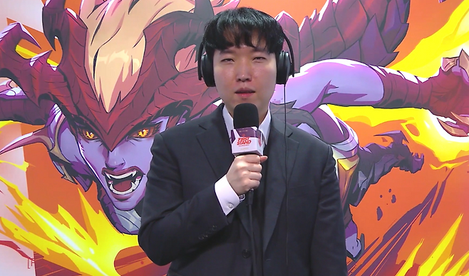 BNK 피어엑스 '리라' 남태유 코치(에셋데이 영상 캡처)