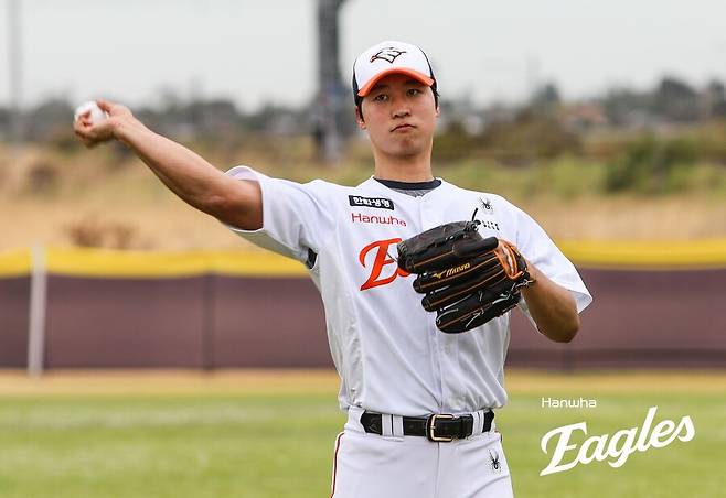 ▲ 엄상백 ⓒ한화 이글스