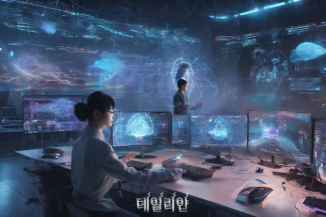 최근 텍스트 중심의 생성형 AI가 멀티모달 시대로 빠르게 진입하고 있다.ⓒ데일리안 AI 이미지 삽