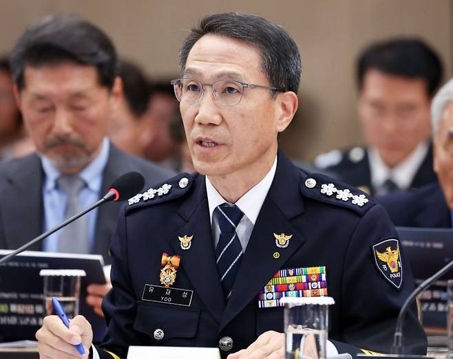 유재성 경찰청장 직무대행. 연합뉴스